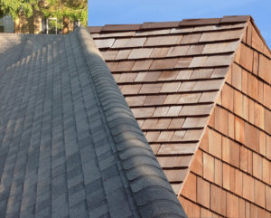 Asphalt vs. Red Cedar roofs